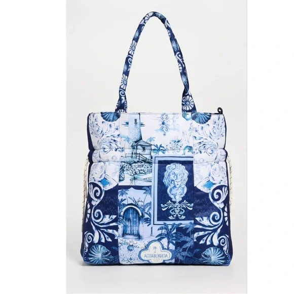 NWT Agua Bendita Sonja Tales Tote Bag reg $96 - Picture 5 of 13